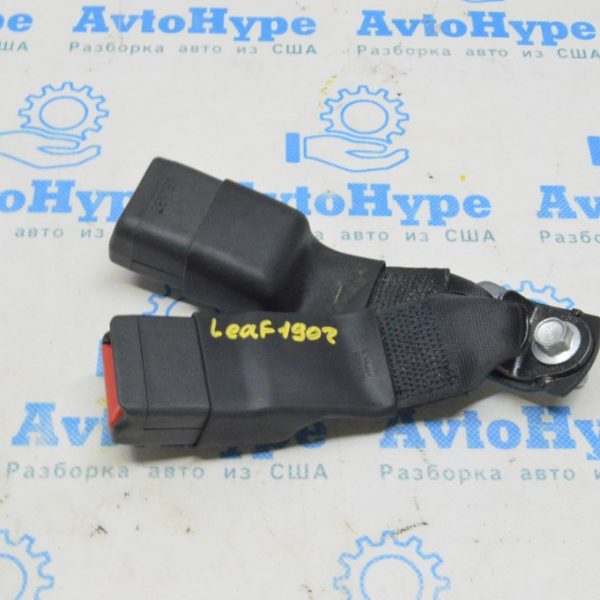 Защелки ремней безопасности задняя правая Nissan Leaf 18- черные
