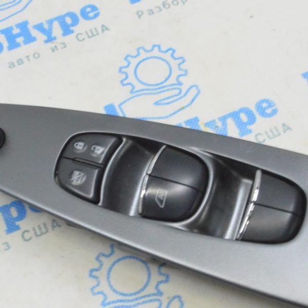 Управление стеклоподъемником передним левым Nissan Leaf 18-24 1 auto с хром 254015SA0A