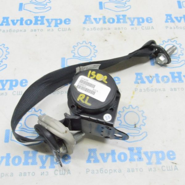 Ремень безопасности задний левый Nissan Leaf 18-20 черный 88845-4NP8B