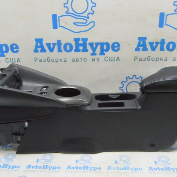 Консоль центральная подлокотник Nissan Leaf 18-21 кожа черная (02) 96910-5SA1B