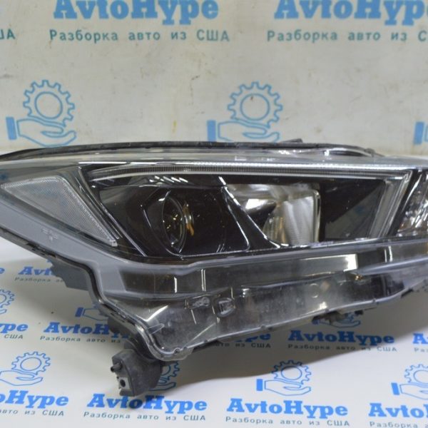 Фара передняя правая Nissan Leaf 18-22 2 крепления подпаялись (01) европа 260105SH0A