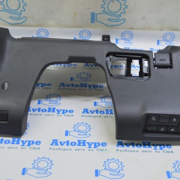 Накладка колени водителя Nissan Leaf 18-22 черная (01) 68106-5SA0C