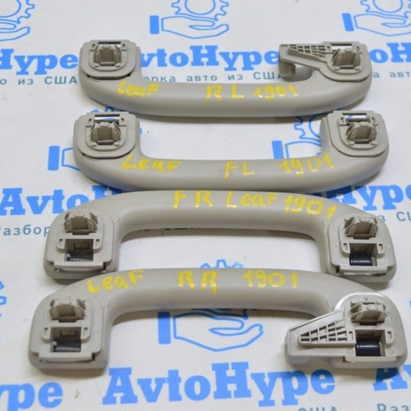 Ручка потолка задняя левая Nissan Leaf 18- серая с крючком 73940-3NA0A