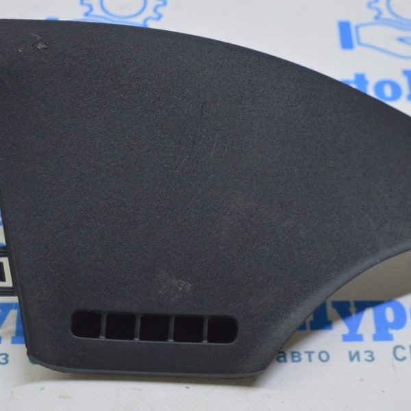 Накладка передней панели верхняя левая Nissan Leaf 18- черная с воздуховодом 68135-3NF0B