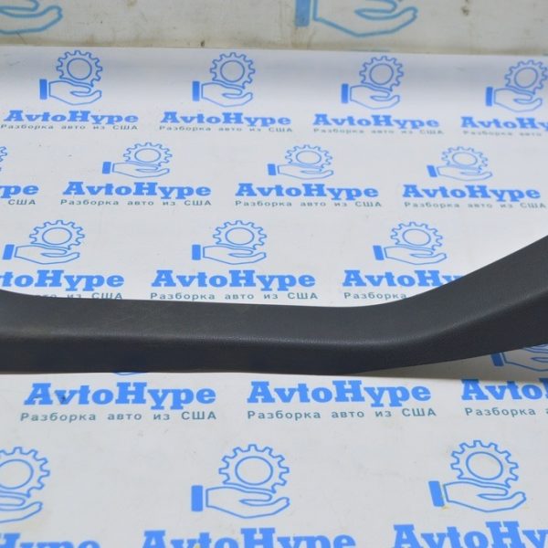 Накладка порога задняя правая Nissan Leaf 18- черная 769B6-3NF0B