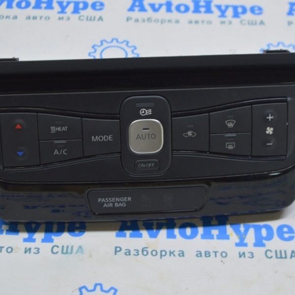 Управление климат-контролем авто Nissan Leaf 18-22 под навигацию (01) 27500-5SE0B