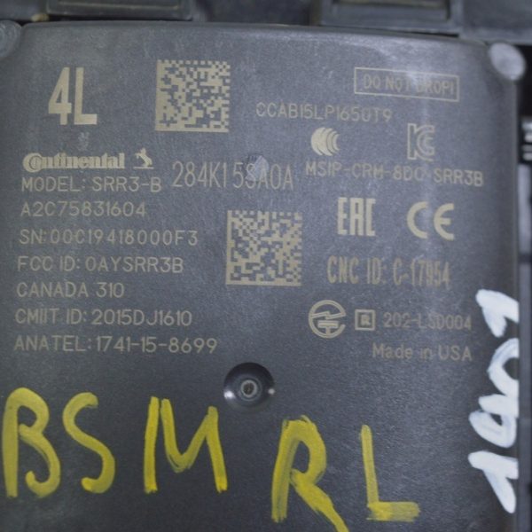 Датчик слепых зон левый Nissan Leaf 18-22 без кронштейна (01) 284K15SA0A