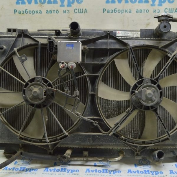 Диффузор кожух радиатора голый Lexus ES350 07-12 под малый мотор 16711-31250