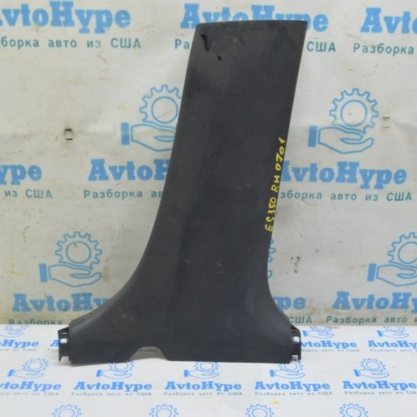Накладка центральной стойки нижняя правая Lexus ES350 07-12 черная 62413-33090-C0