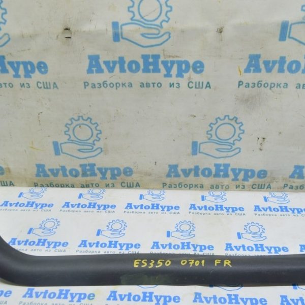 Накладка порога внутренняя передняя правая Lexus ES350 07-12 черная (01) царапины 67913-33090-C0