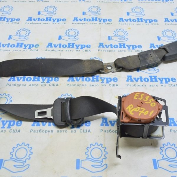 Ремень безопасности задний центральный Lexus ES350 07-08 черный 73470-33070-C0
