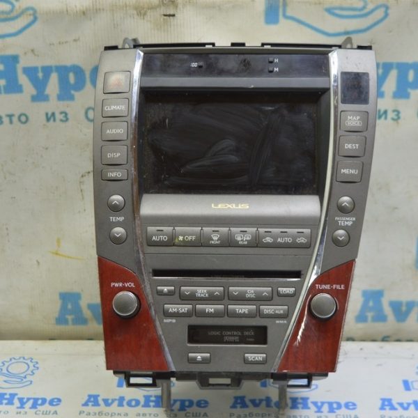 Монитор, дисплей, навигация Lexus ES350 07-09 с управлением климатом (01) 8611133070