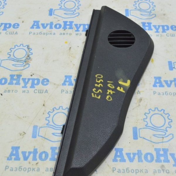 Накладка передней панели боковая левая Lexus ES350 07-12 черная 55318-33040-C0