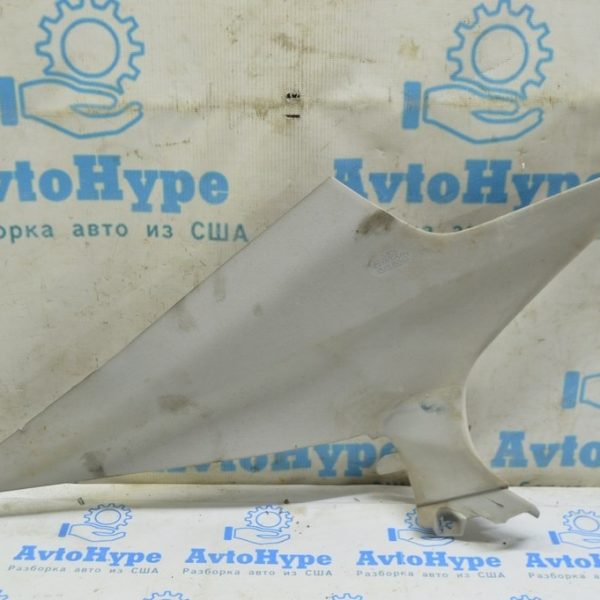 Накладка задней стойки верхняя левая Lexus ES350 07-12 серая (01) под чистку, трещина 62480-33170-B1