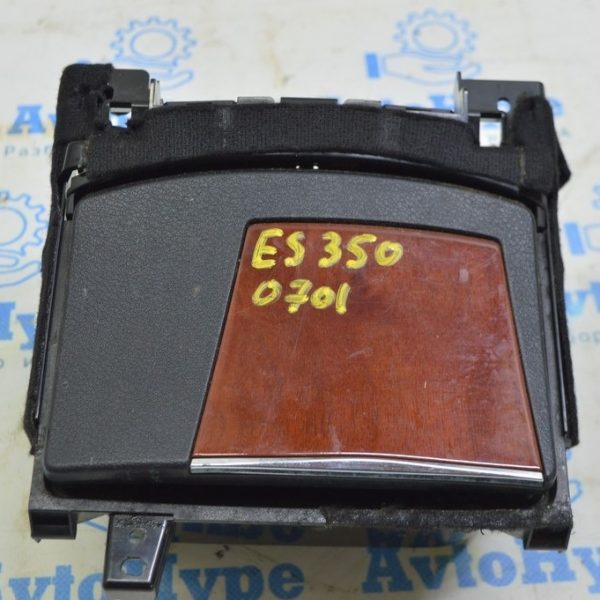 Карман подстаканник Lexus ES350 07-09 черный с деревом 55620-33220-C0