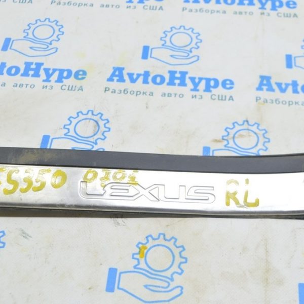Накладка порога наружная задняя левая Lexus ES350 07-12 черн с хром 67916-33060