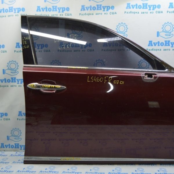 Молдинг двери верхний перед прав Lexus LS460 LS600h 07-12 75701-50040