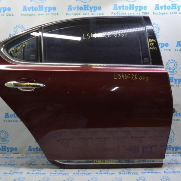 Молдинг двери верхний зад прав Lexus LS460 LS600h 07-12 75703-50040