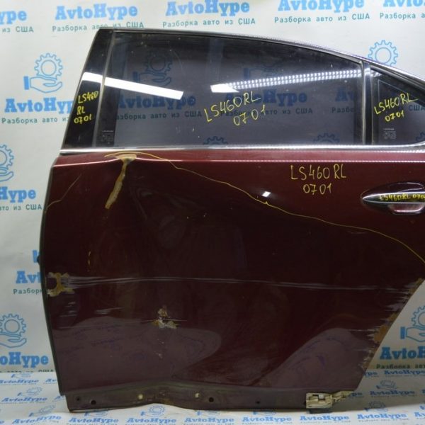 Стекло двери зад лев Lexus LS460 LS600h 07-08 лонг 6810450241