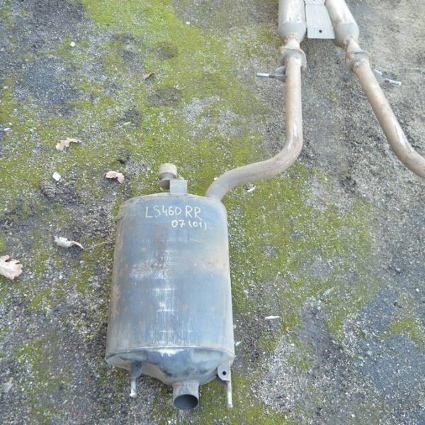 Глушитель задняя часть с бочкой прав Lexus LS460 LS600h 07-12 (01) ржавч ,без противовеса 1743038560