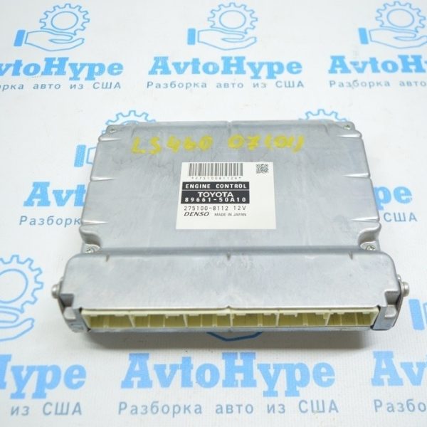 Блок ECU компьютер двигателя Lexus LS460 07-12 (01) 89661-50A10