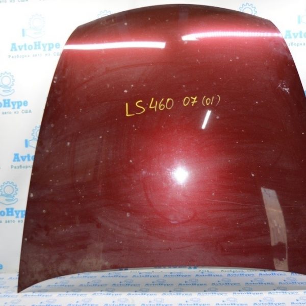 Капот голый Lexus LS460 LS600h 07-12 красный (01) 53301-50080