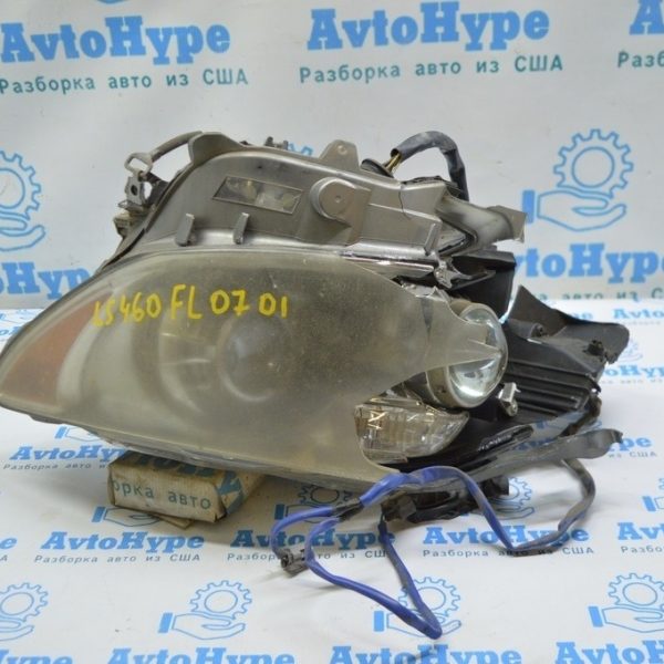 Фара передняя левая Lexus LS460 07-09 usa под омыватель на зч (01) 81185-50280