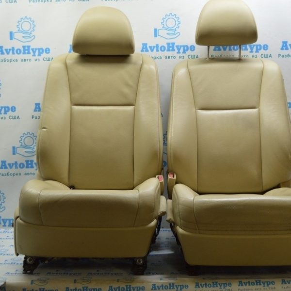 Пассажирское сидение Lexus LS460 LS600h 07-12 беж кожа (01) идел с AIRBAG 7100150U60C0