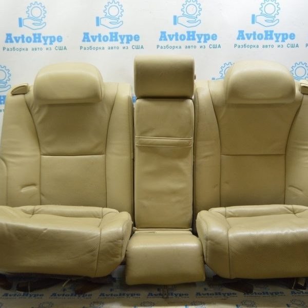 Задний ряд сидений (2 ряд) Lexus LS460 LS600h 07-12 беж кожа с регулировками в сборе (01) 7150350040