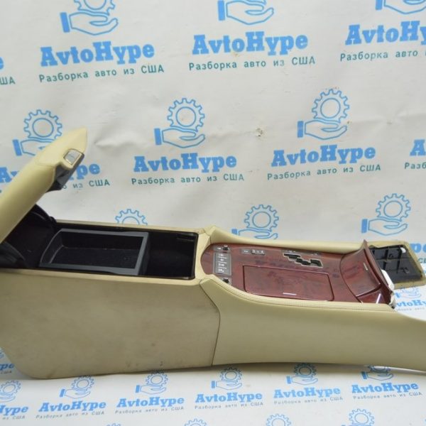 Центральная консоль Lexus LS460 LS600h 07-09 без подлокотника и подстаканника (01) беж