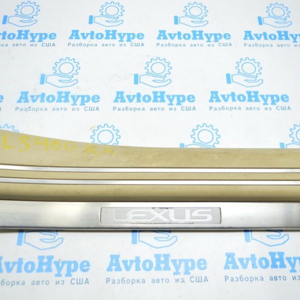 Накладка порога зад прав Lexus LS460 LS600h 07-12 беж 67917-50111