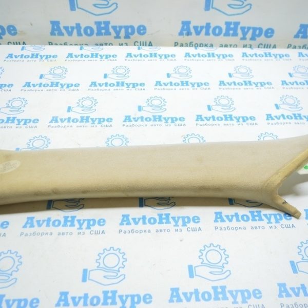 Накладка передней стойки левая Lexus LS460 LS600h 07-12 беж алькантара 62212-50030-A1