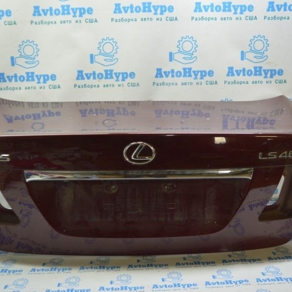 Крышка багажника Lexus LS460 LS600h 07-12 (01) бордовый цвет 6440150250