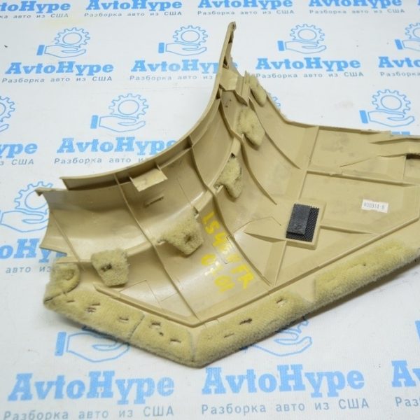 Накладка передней стойки нижняя правая Lexus LS460 LS600h 07-12 беж 62111-50010