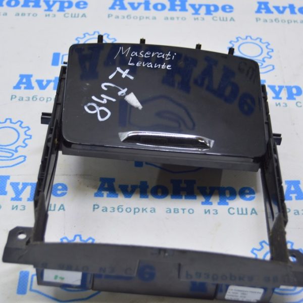 Накладка центральной консоли Maserati Levante 16- Sport (01) черн глянец, реализ Вадим 673009387