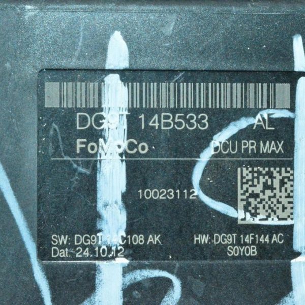 Компьютер двери перед прав Lincoln MKZ 13- (04) DG9T-14B533 DG9T-14B533-AL