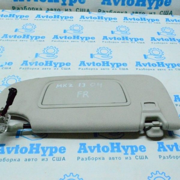 Козырек правый Lincoln MKZ 13-серый DS7Z-5404104-FB