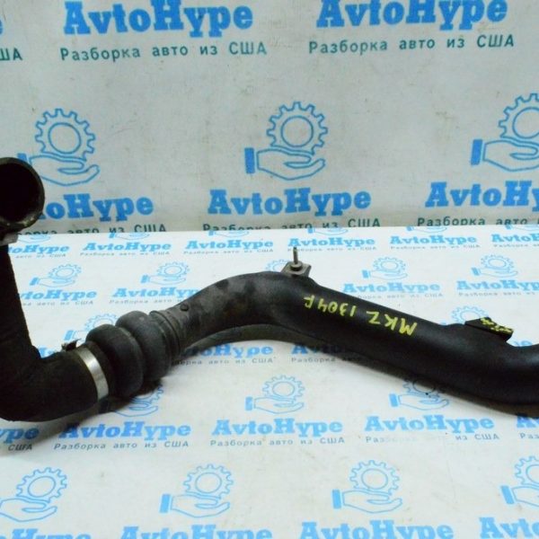 Патрубок на интеркулер лев Lincoln MKZ 13- 2.0T задний резина DS7Z-6C646-B