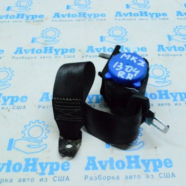 Ремень безопасности зад прав Lincoln MKZ 13- черн без SRS FG9Z-54611B68-AM