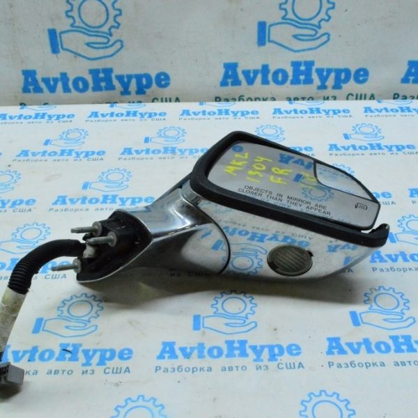 Зеркало боковое правое Lincoln MKZ 13-16 11 пинов,поворотник,подогрев,черн,деф без крышки (04) FP5Z-17682-J