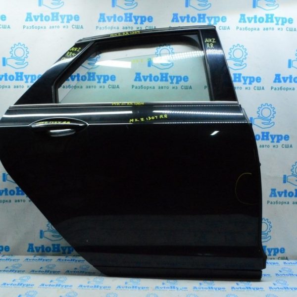 Дверь голая зад прав Lincoln MKZ 13- черная цвет UH (04) EP5Z-5424630-A