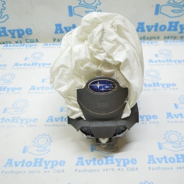 Подушка безопасности airbag в руль водительская Subaru Outback 15-17 стрельнувшая 98211AL02AVH