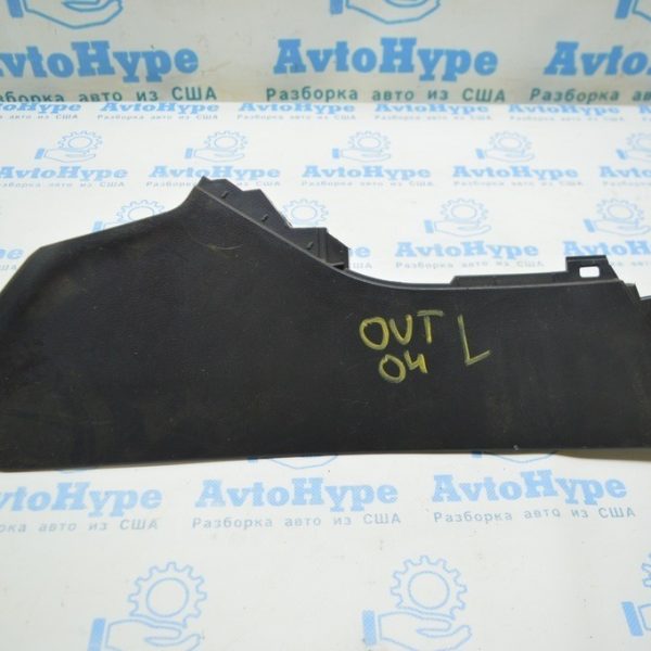 Накладка центральной консоли боковая левая Subaru Outback 15-19 черная 92125AL01AVH