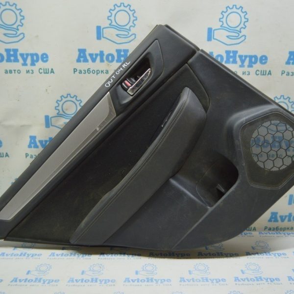 Обшивка двери (карточка) зад лев Subaru Outback 15-19 черн тряпка (04) 94226AL01BVI