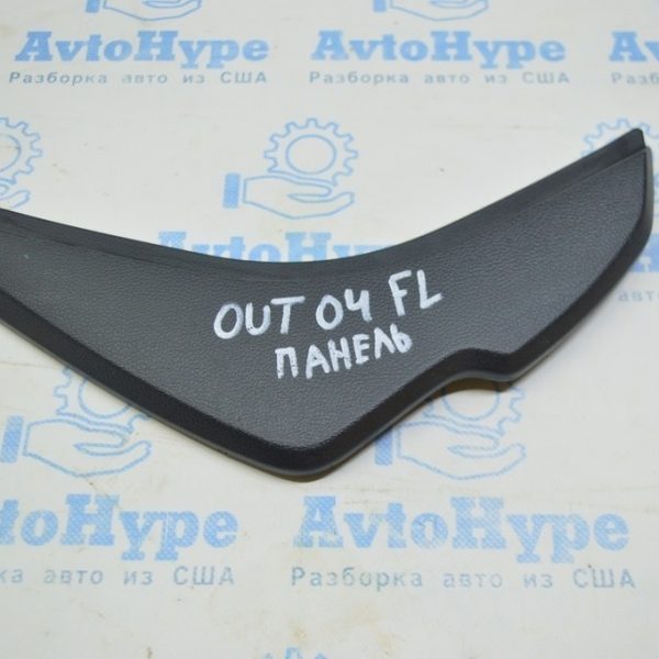 Накладка торпеды боковая левая Subaru Outback 15-19 черная 66073AL01B