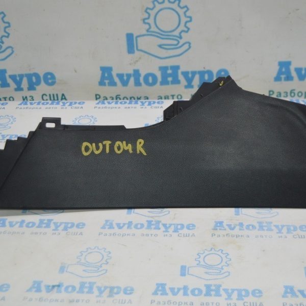Накладка центральной консоли боковая правая Subaru Outback 15-19 черная 92125AL00AVH