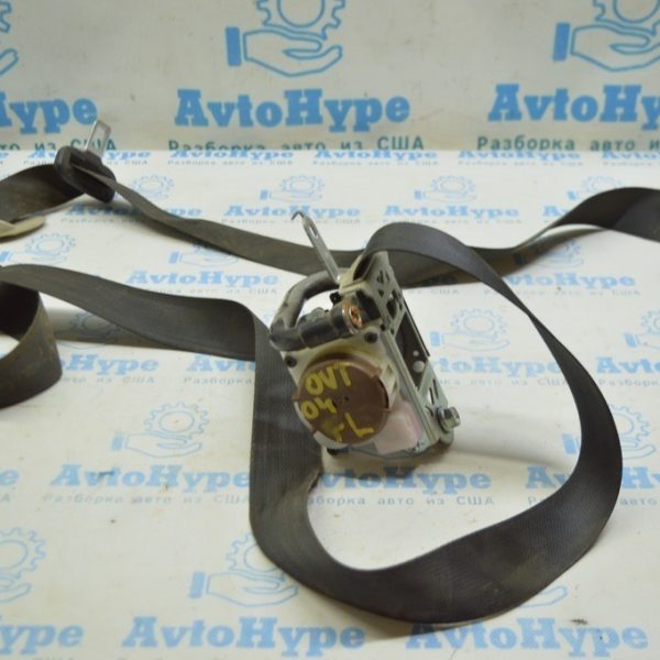 Водительский ремень безопасности Subaru Outback 15-19 черн, стрельнувший (04) 64621AL01BVH