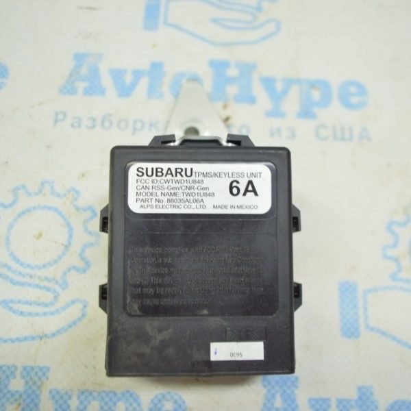 Keyless entry unit Subaru Outback 15-19 (04) 88035AL06A