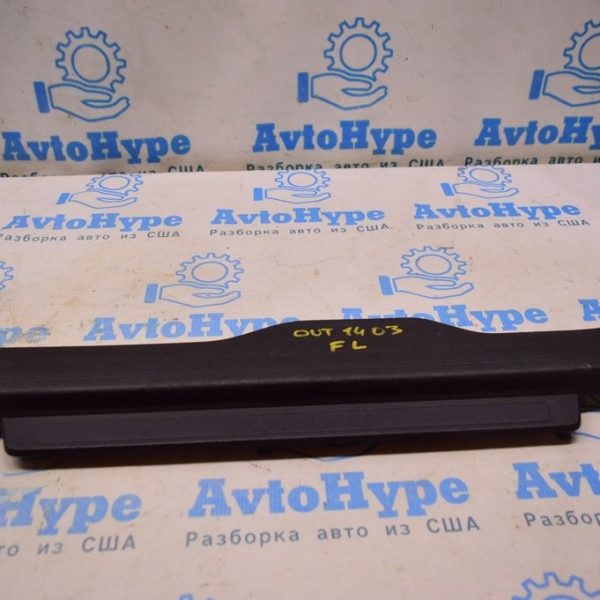 Накладка порога перед лев Subaru Outback 15-19 черн 94060AL13AVH