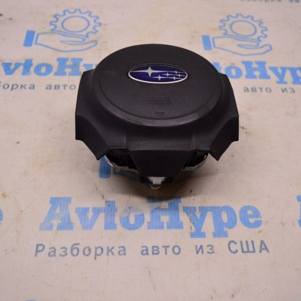 Подушка безопасности airbag в руль водительская Subaru Outback 15-17 (03) царапинка 98211AL02AVH